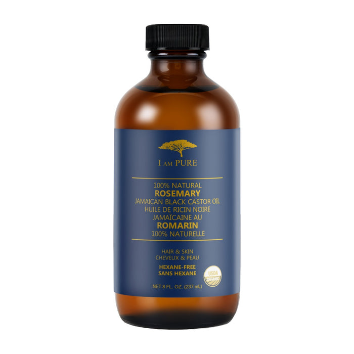 I AM PURE Jamaican Black Castor Oil [Rosemary] 8oz