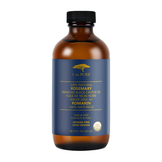 I AM PURE Jamaican Black Castor Oil [Rosemary] 8oz