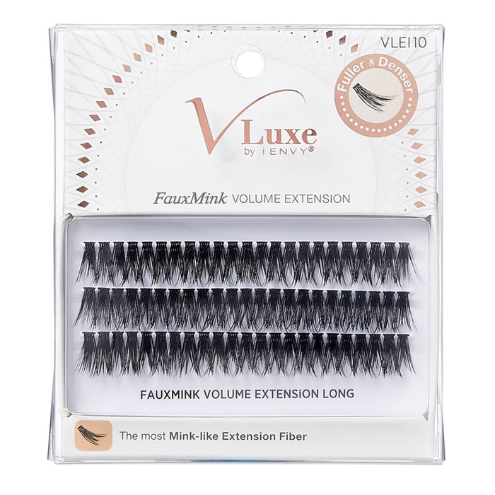I Envy V - Luxe Faux Mink Cluster Volume Extension Eyelashes - ikatehouse