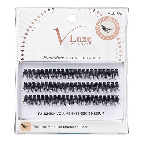 I Envy V - Luxe Faux Mink Cluster Volume Extension Eyelashes - ikatehouse