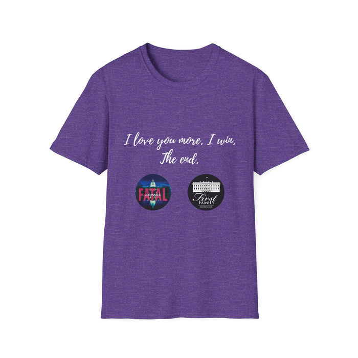 I Love You More Unisex Softstyle T-Shirt