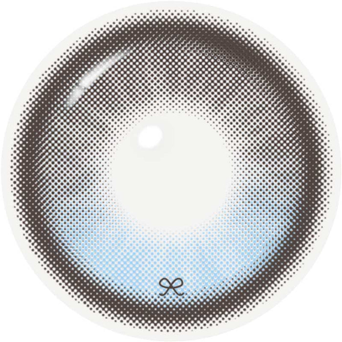 Close up detailed view of a i-Sha Reborn Reborn Sky Veil contact lens design