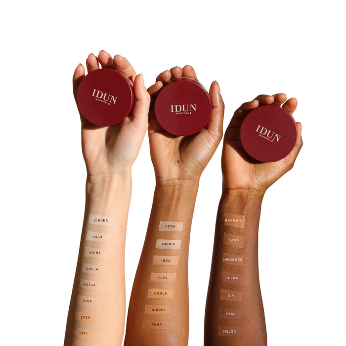 Idun - Mineral Powder Foundation - Edda - 041 - Cool Medium/Light - 7 g.