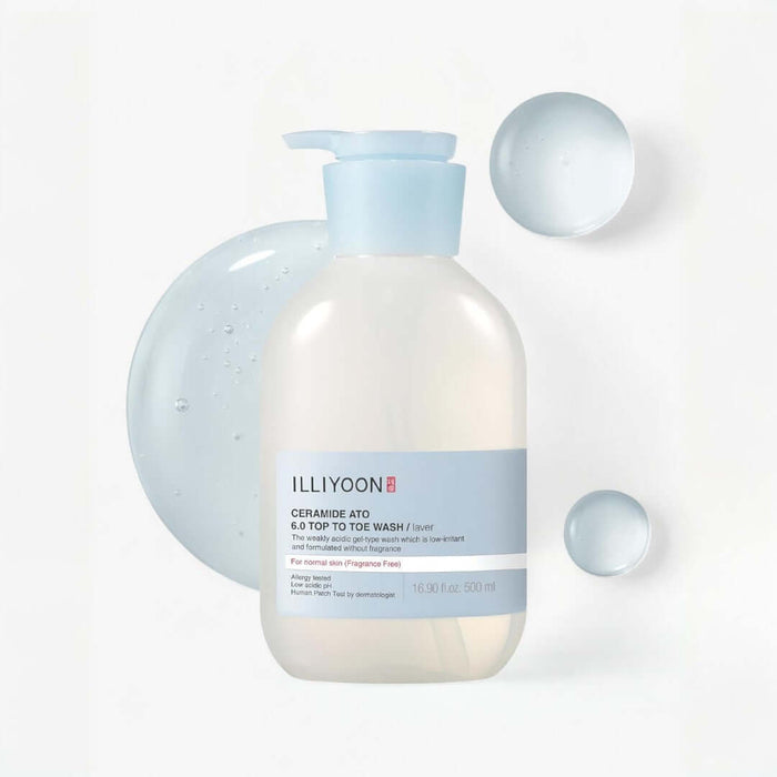 Illiyoon Ceramide Ato 6.0 Top to Toe Wash 500ml Illiyoon