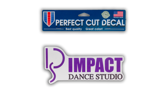 Impact Dance Studio Logo Decal