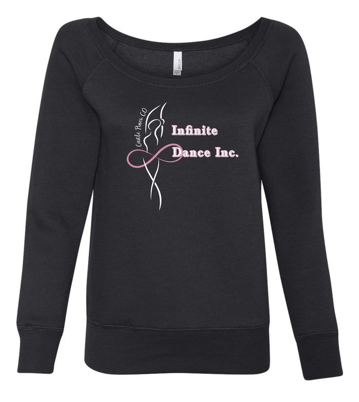 Infinite Dance Wide Neck Triblend Sweatshirt