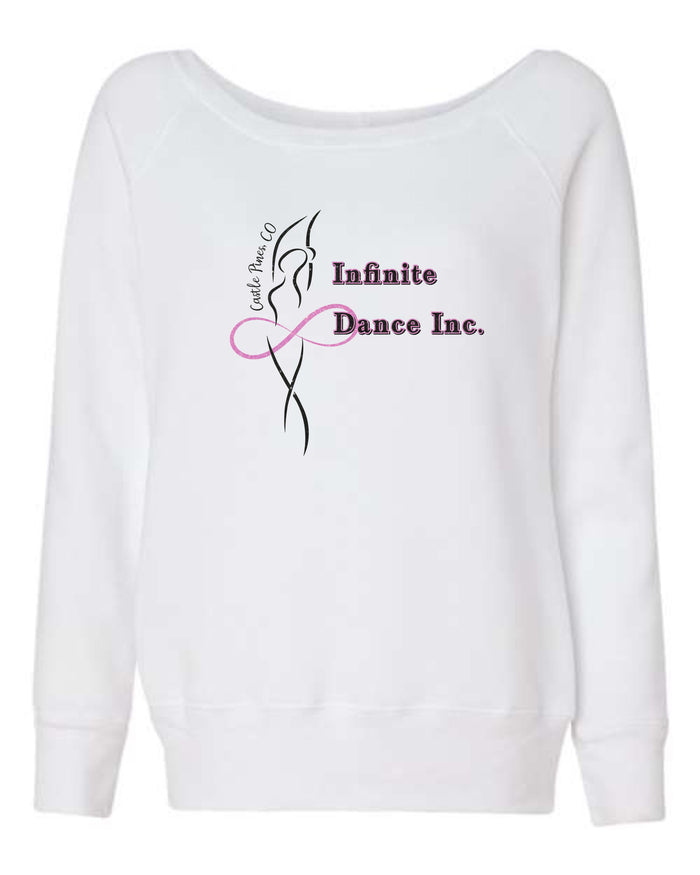 Infinite Dance Wide Neck Triblend Sweatshirt