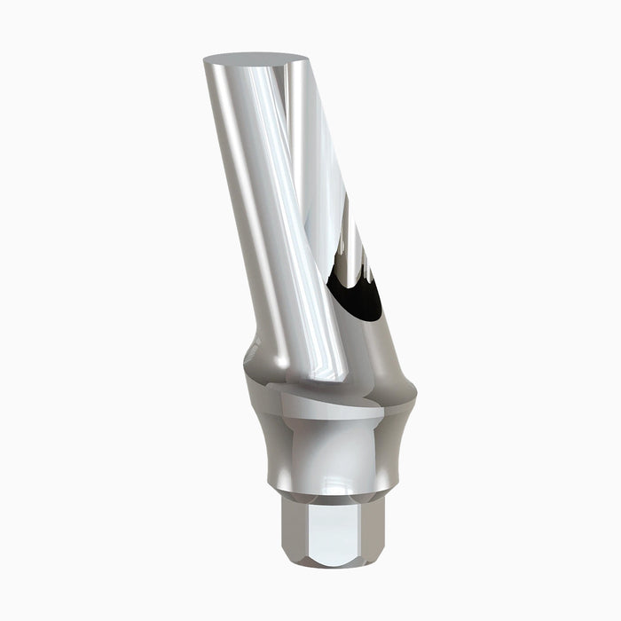 Internal Hex Esthetic Abutment, NP, 15° Angled, Anatomic Concave, Ø4.0 x C2.0 mm