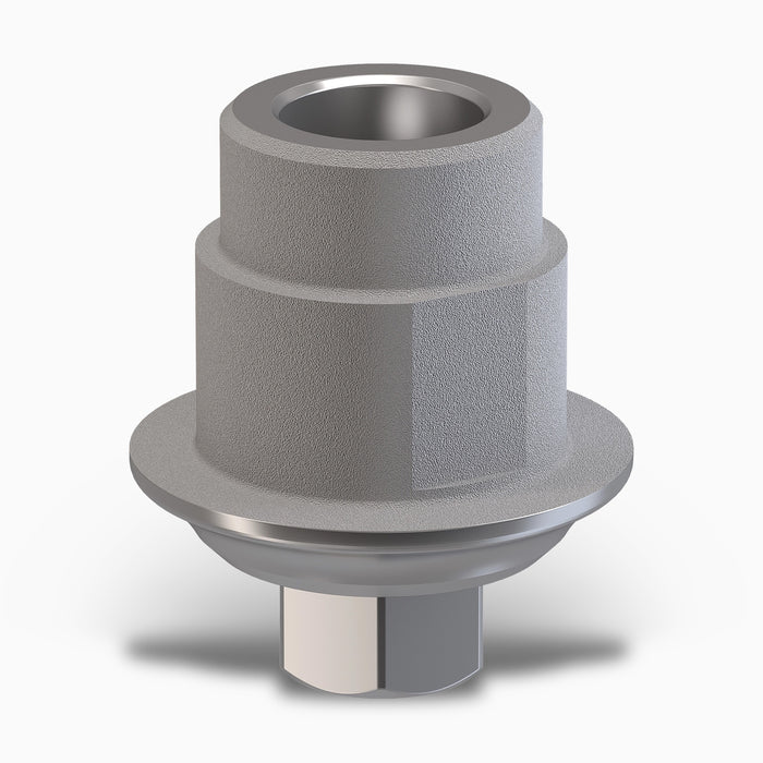 Internal Hex TiBase Abutment, Engaging WP, Ø6.0 flare, C3.0 mm