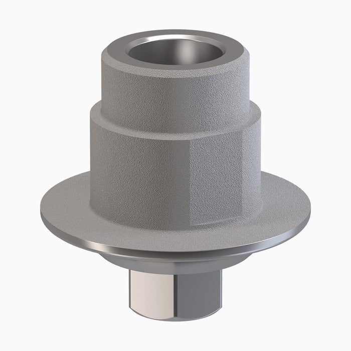 Internal Hex TiBase Abutment, Engaging WP, Ø7.0 flare, C2.0 mm