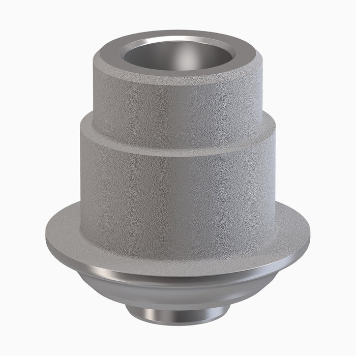 Internal Hex TiBase Abutment, Non-Engaging, WP, Ø6.0 flare, C3.0 mm