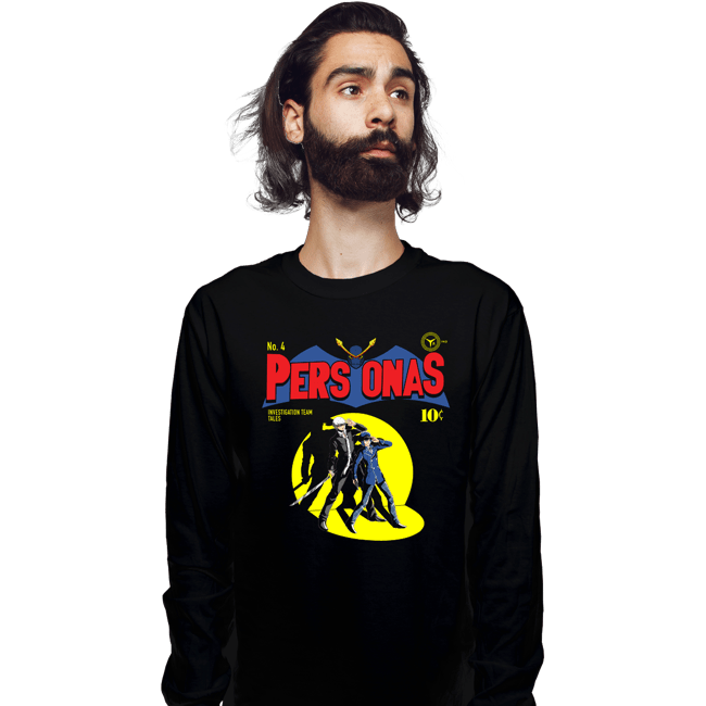 Long Sleeve Shirts, Unisex / Small / Black