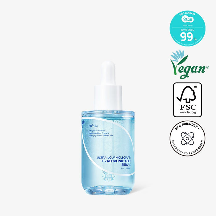 ISNTREE Ultra Low Molecular Hyaluronic Acid Serum سيروم الهايلرونك اسد من ازنتري