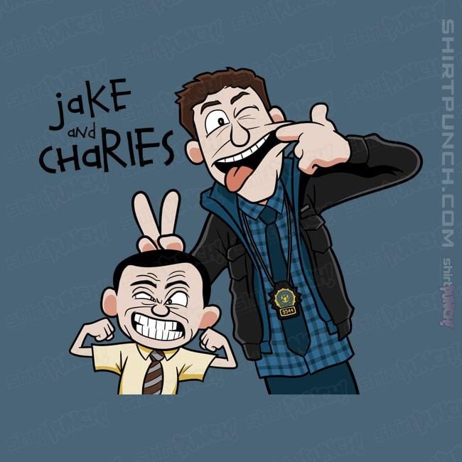 Secret_Shirts Magnets / 3"x3" / Indigo Blue Jake & Charles