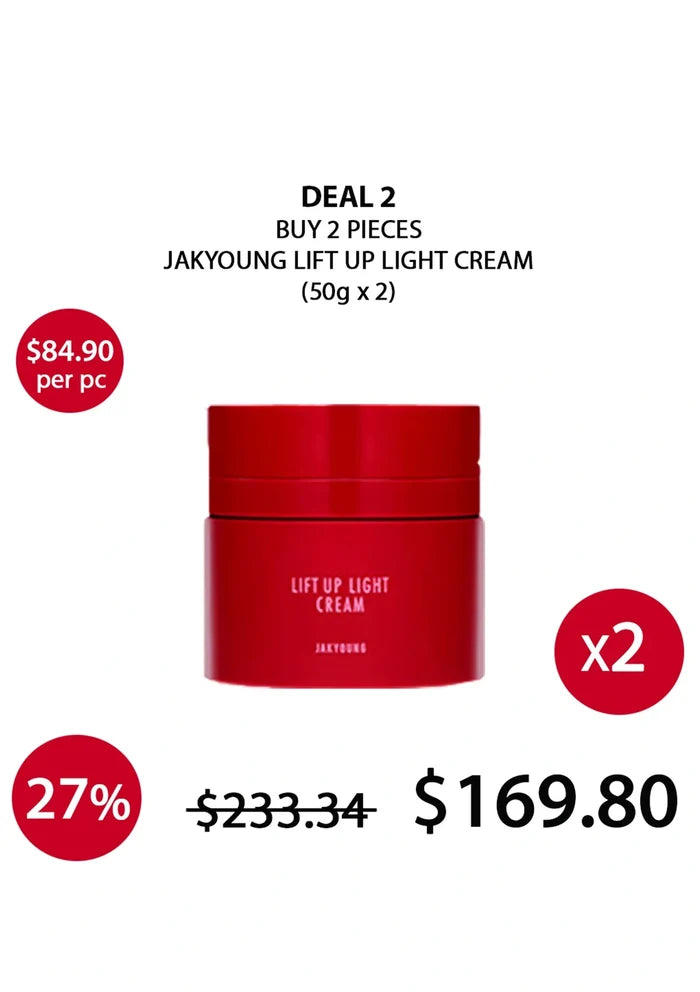 (BUY 2) JAKYOUNG LIFT UP LIGHT CREAM