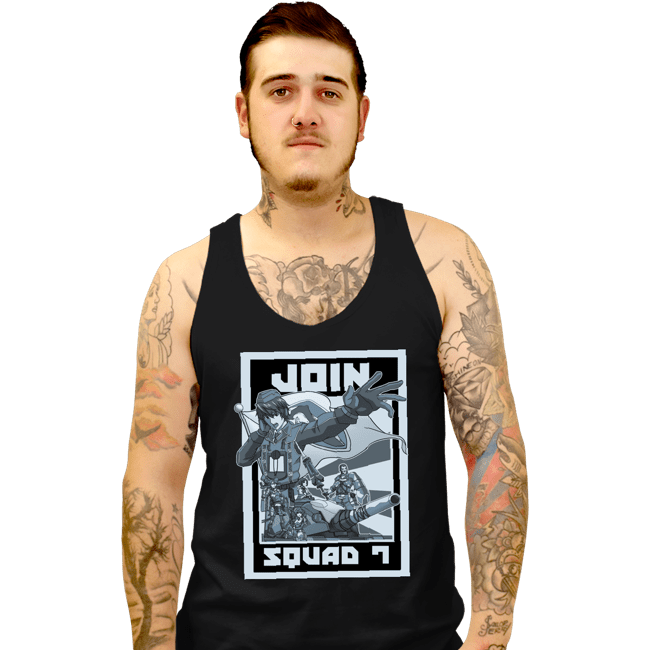 Tank Top, Unisex / Small / Black