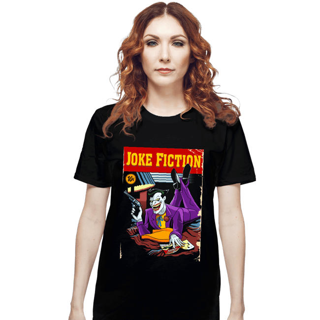 Secret_Shirts T-Shirts, Unisex / Small / Black Joker Fiction