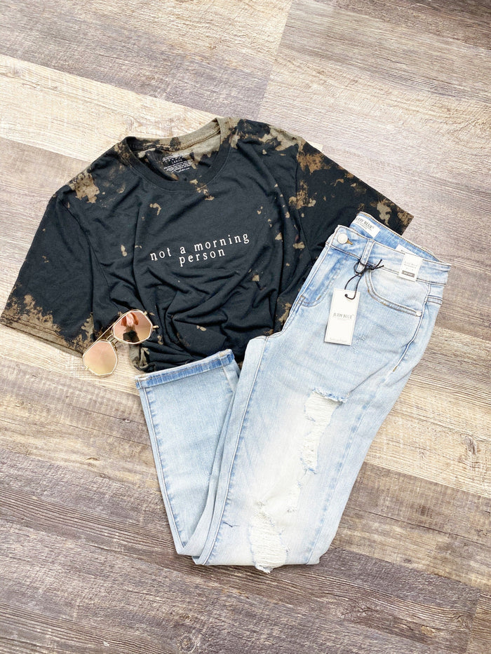 Judy Blue Light Wash Boyfriend Jeans
