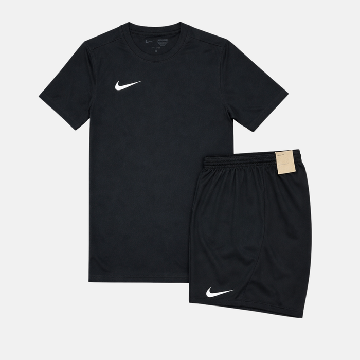 Nike Junior Dri-Fit Tshirt / Shorts Set - Black