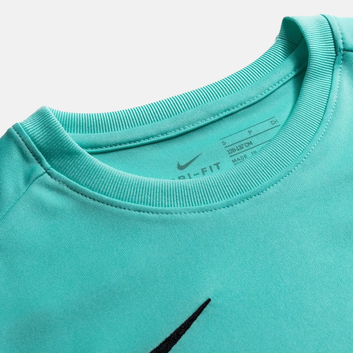 Nike Junior Dri-Fit Tshirt / Shorts Set - Hyper Turquoise / Black