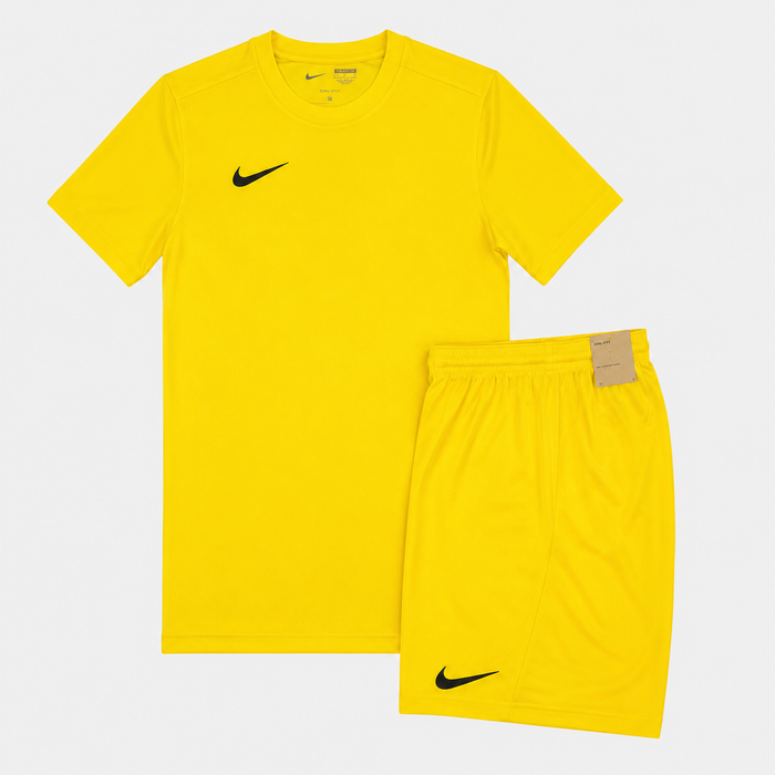 Nike Junior Dri-Fit Tshirt / Shorts Set - Yellow