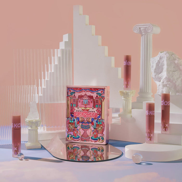 KALEIDOS Matte Lip Clay 4-Stick Gift Set #Sand Castle T3746