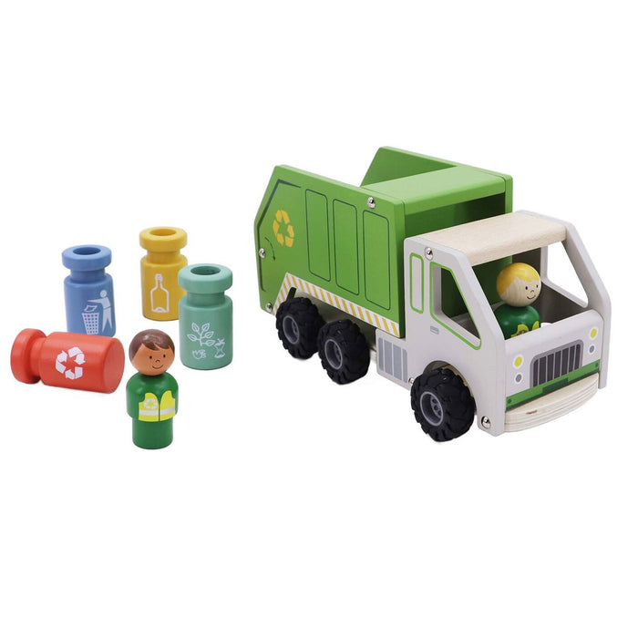 Kaper Kidz Wooden Recycling Garbage Truck