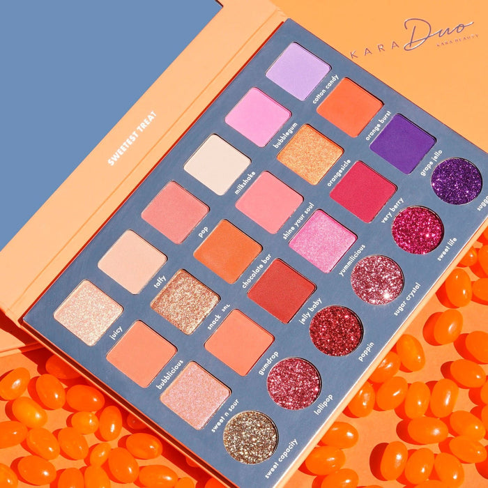 Kara Beauty Sweetest Treat Shadow Palette 24 Colors - ikatehouse