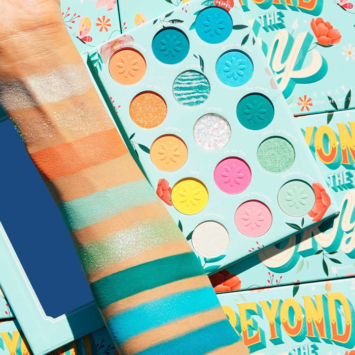 Kara Beuaty Beyond the Sky Shadow Palette 15 Colors - ikatehouse