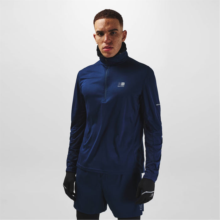 Karrimor Run 1/4 Zip / Shorts Set - Navy