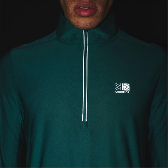 Karrimor Run 1/4 Zip / Shorts Set - Teal