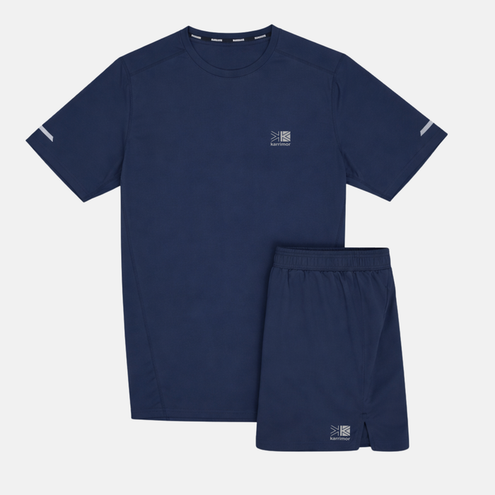 Karrimor Run T-Shirt / Shorts Set - Navy