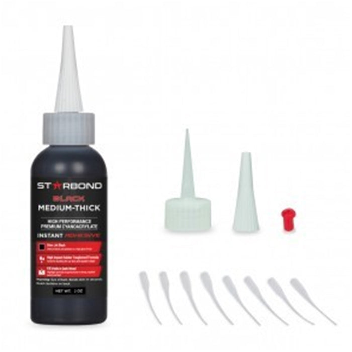 KBL-500 Starbond Black Medium-Thick CA Glue
