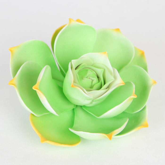 Gumpaste Succulent Sugarflower cake topper perfect for cake decorating fondant cakes & wedding cakes. | CaljavaOnline.com