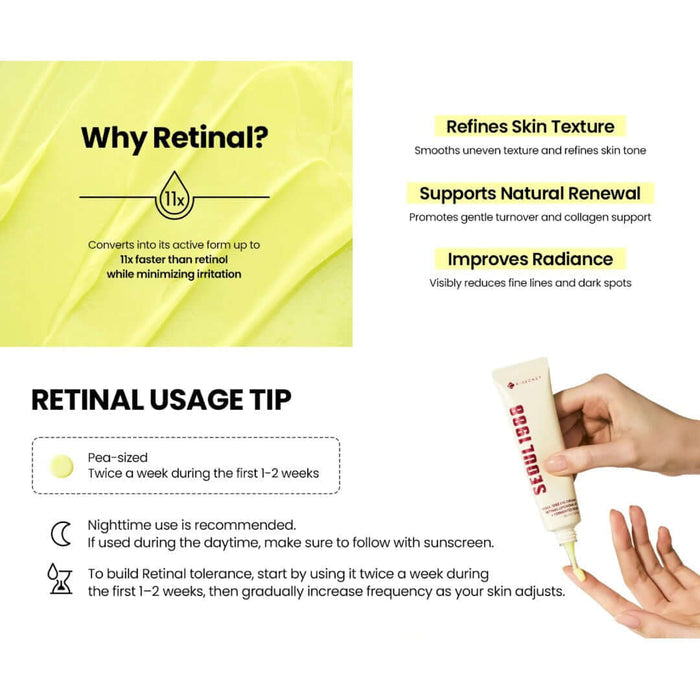 K-SECRET Seoul 1988 Retinal 4% Eye Cream | VGLE Beauty Canada