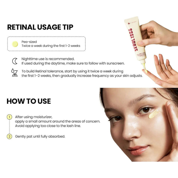 KSECRET - SEOUL 1988 Eye Cream : Retinal Liposome 4% + Fermented Bean K-SECRET