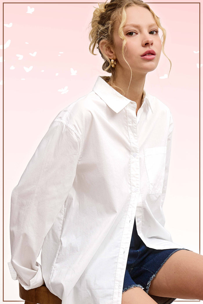 La Miel White Poplin | S