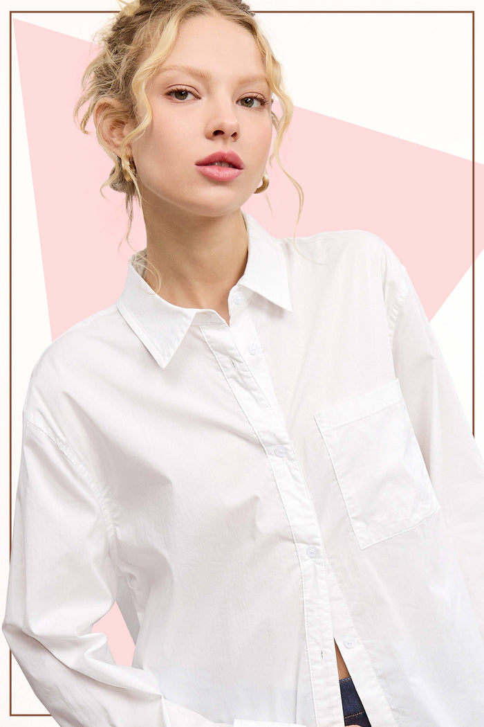 La Miel White Poplin | S