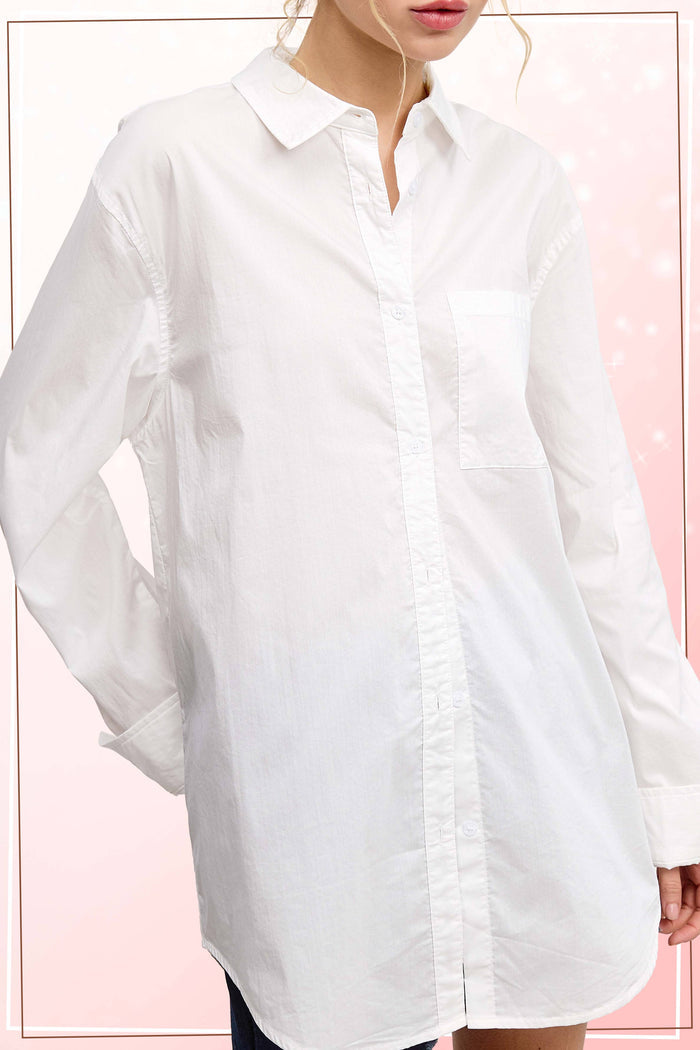 La Miel White Poplin | S