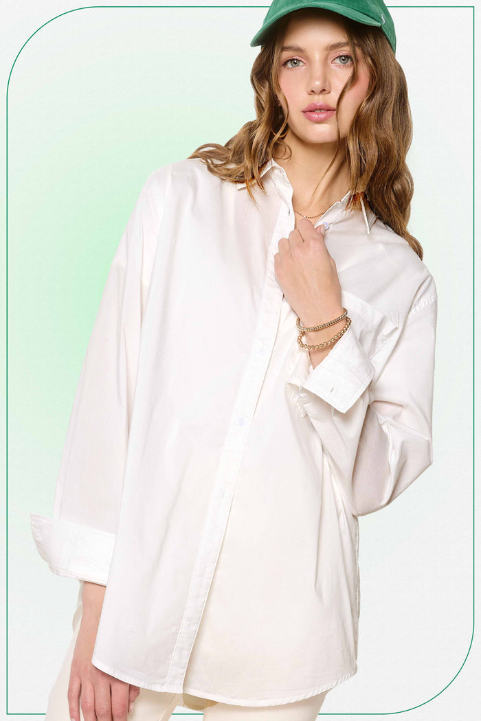 La Miel White Poplin | S