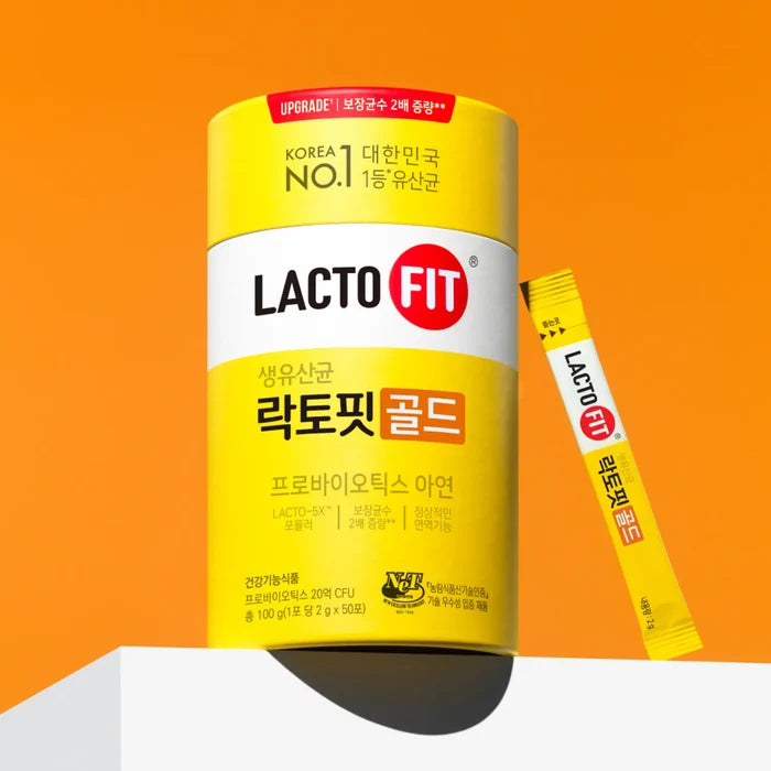 LACTO-FIT Probiotics Gold 50 Sticks (50-day supply)
