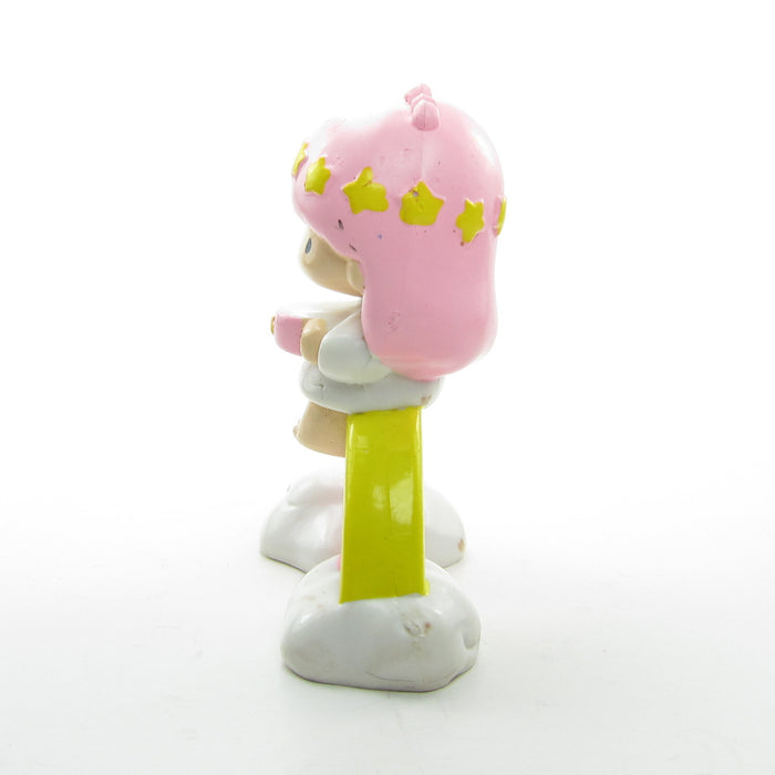 Little Twin Stars figurine with Lala sitting on a rainbow