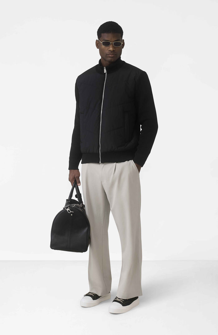 Model is 6'2 with size M chest, wearing a size M