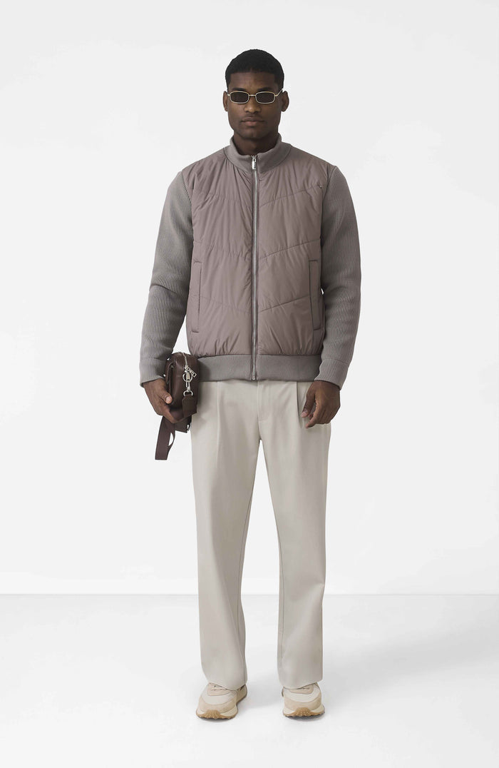 Lamarck Slim Jacket in Stone