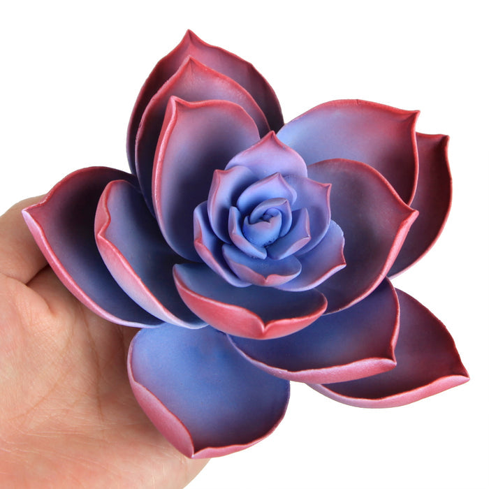 Gumpaste Succulent Sugarflower cake topper perfect for cake decorating fondant cakes & wedding cakes. | CaljavaOnline.com