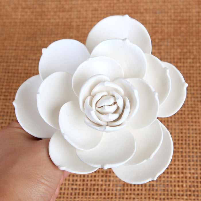 Gumpaste Succulent Sugarflower cake topper perfect for cake decorating fondant cakes & wedding cakes. | CaljavaOnline.com
