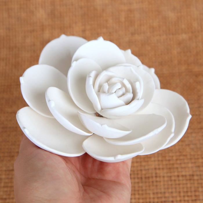 Gumpaste Succulent Sugarflower cake topper perfect for cake decorating fondant cakes & wedding cakes. | CaljavaOnline.com