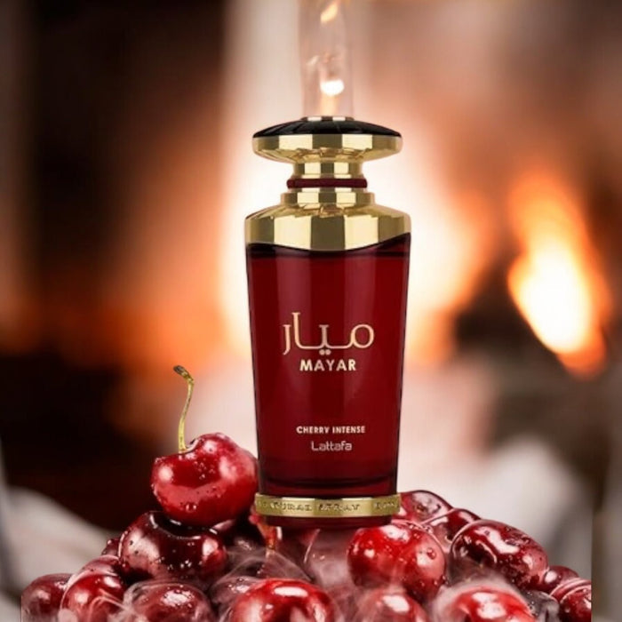 Lattafa Mayar Cherry Intense 100ml لطافة ميار شيري إنتنس - Princess Cosmetics Qatar