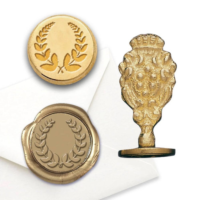 Laurel Wreath Motif Wax Stamp