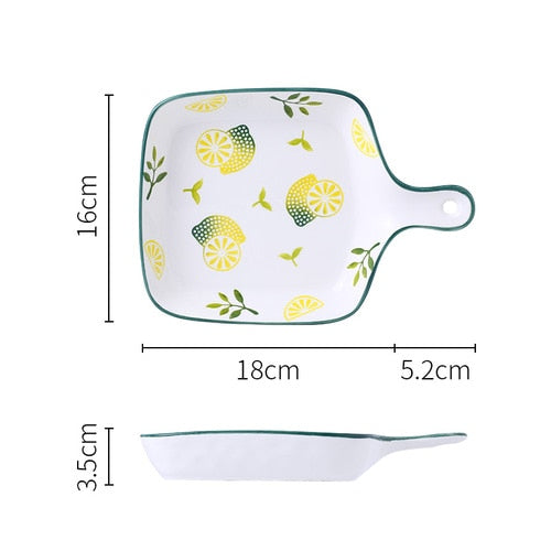 Lemon Baking Plate Tray
